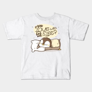 Let Me Sleep Kids T-Shirt